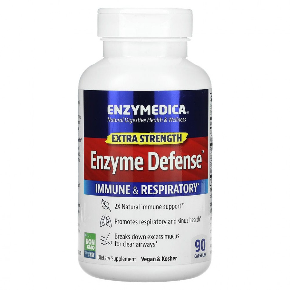 Enzymedica, Enzyme Defense, , 90   9970