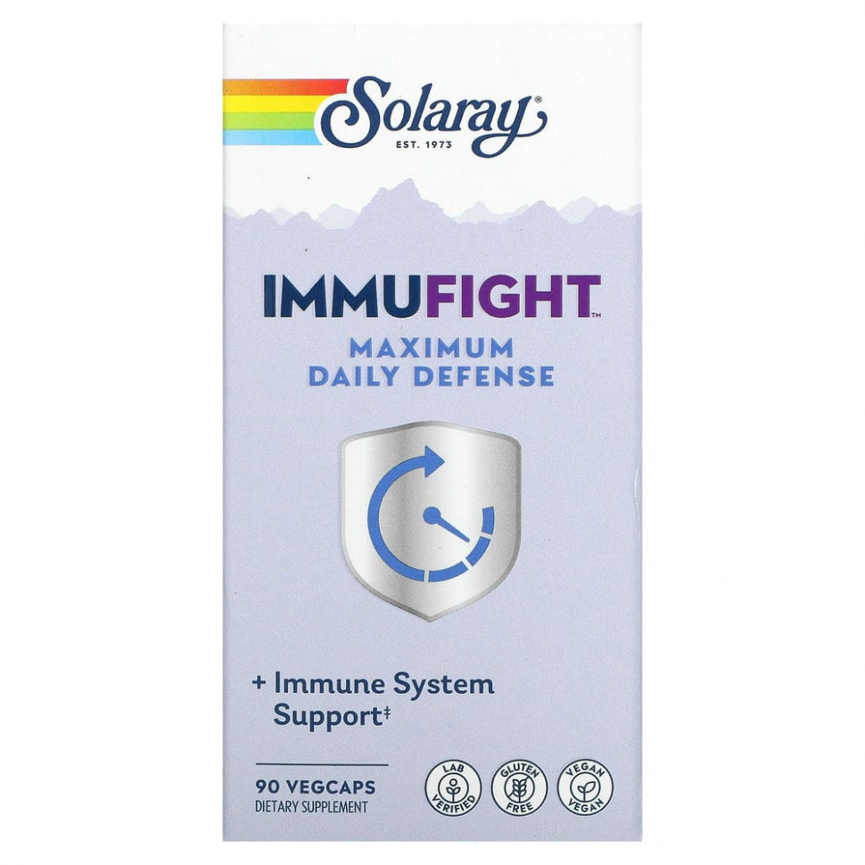 Solaray, ImmuFight,   , 90 VegCaps  3000