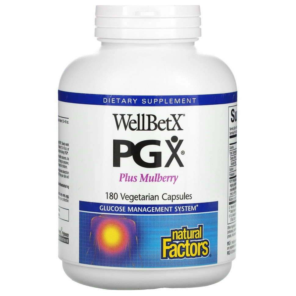  IHerb () Natural Factors, WellBetX PGX,  , 180  , ,    4000 