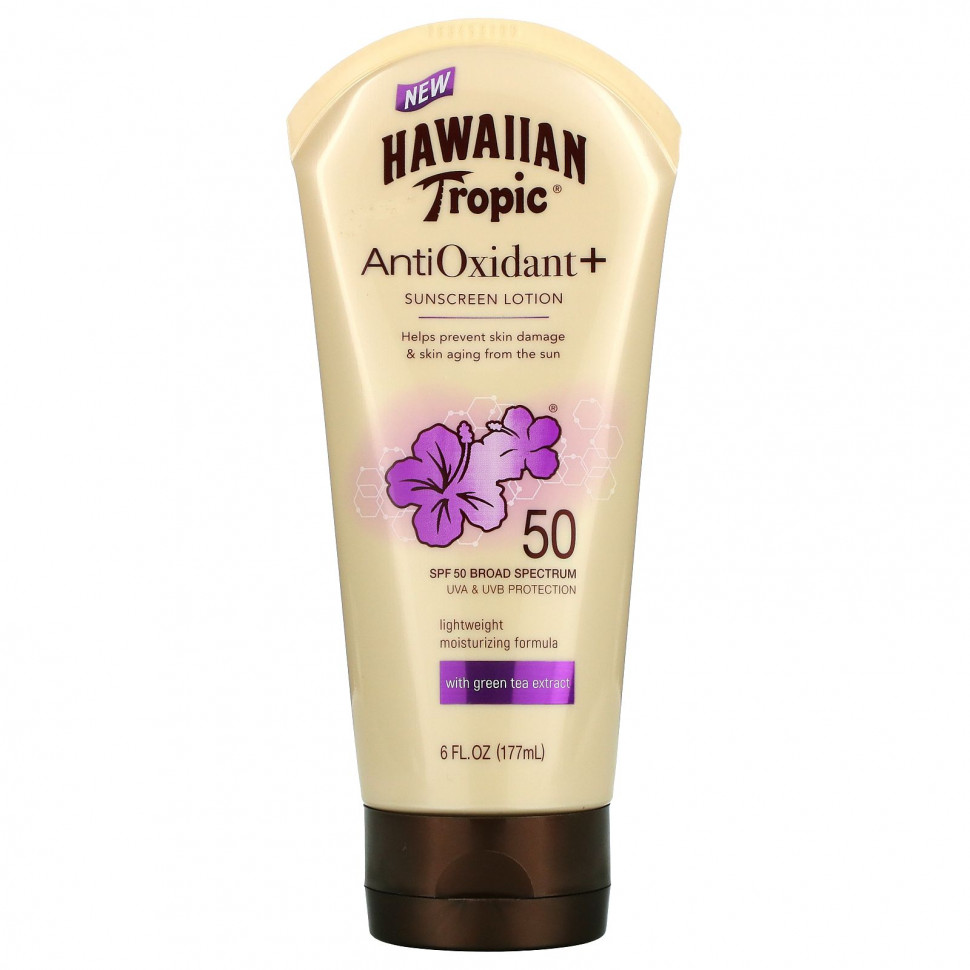 Hawaiian Tropic,  +  , SPF 50, 6   (177 )  3040