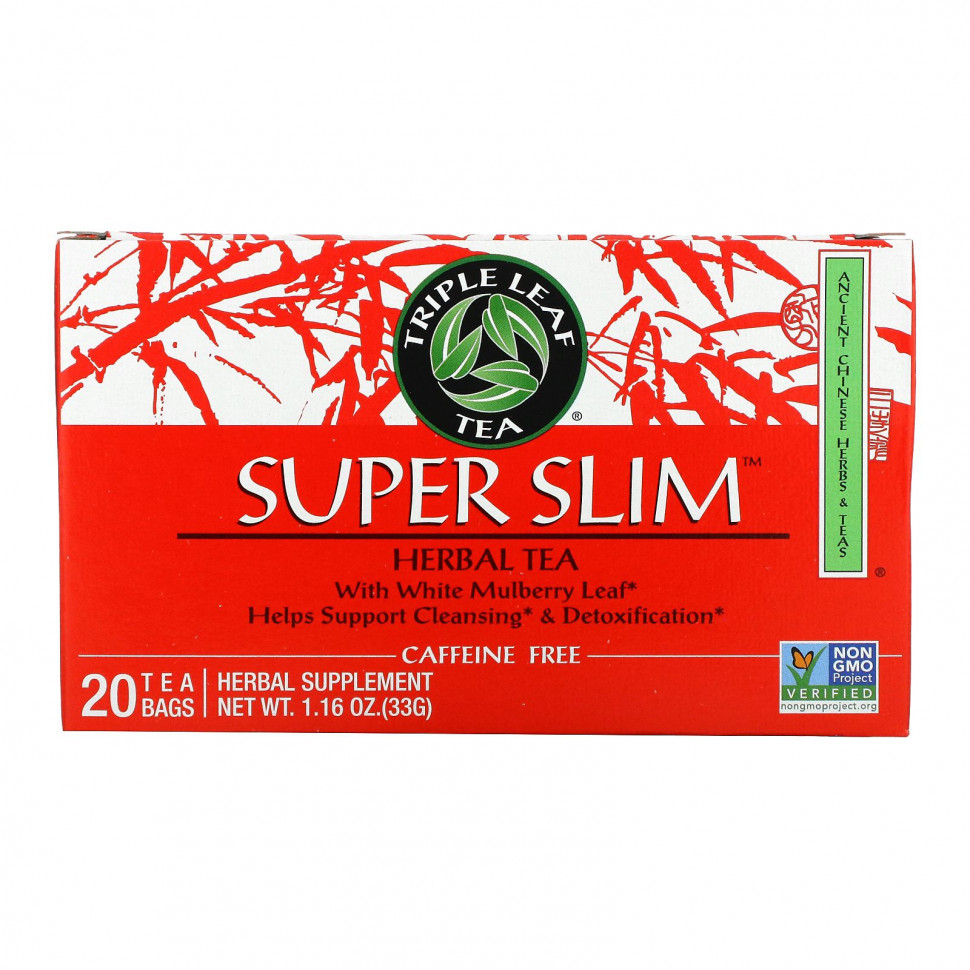 Triple Leaf Tea, Super Slim,  ,  , 20  , 33  (1,6 )  1380