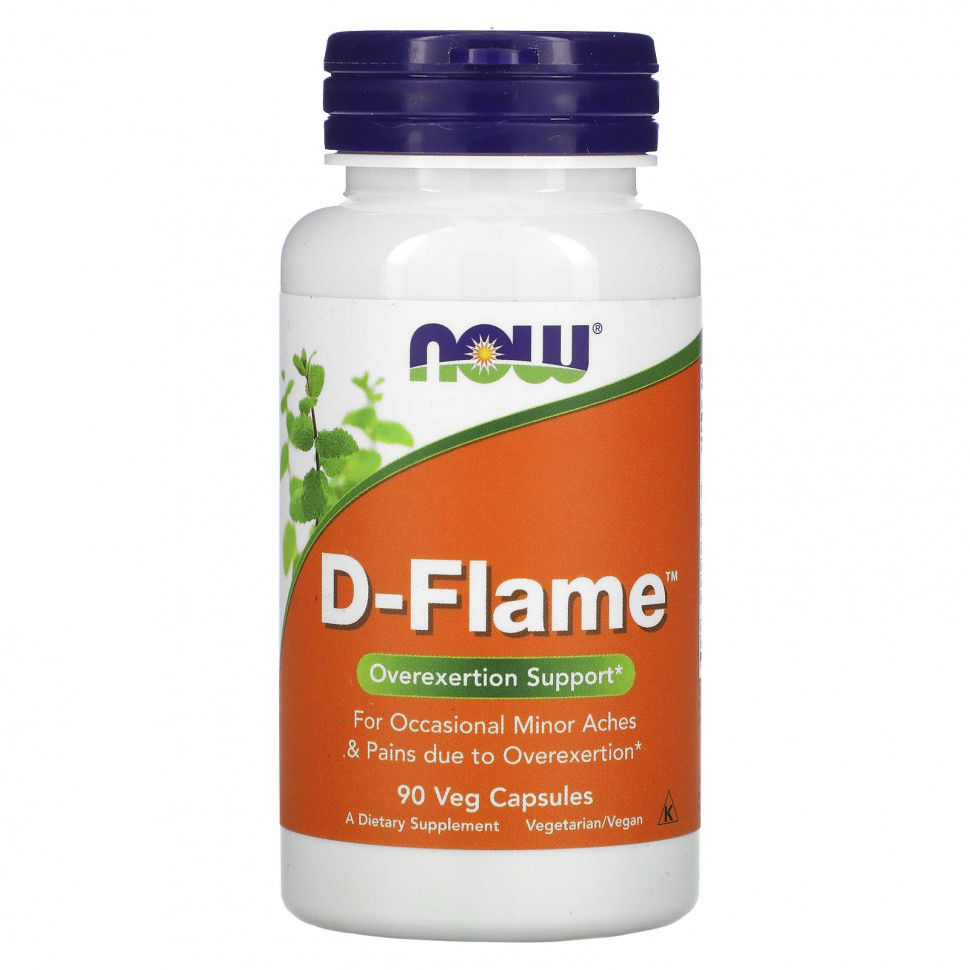  IHerb () NOW Foods, D-Flame, 90  , ,    3220 