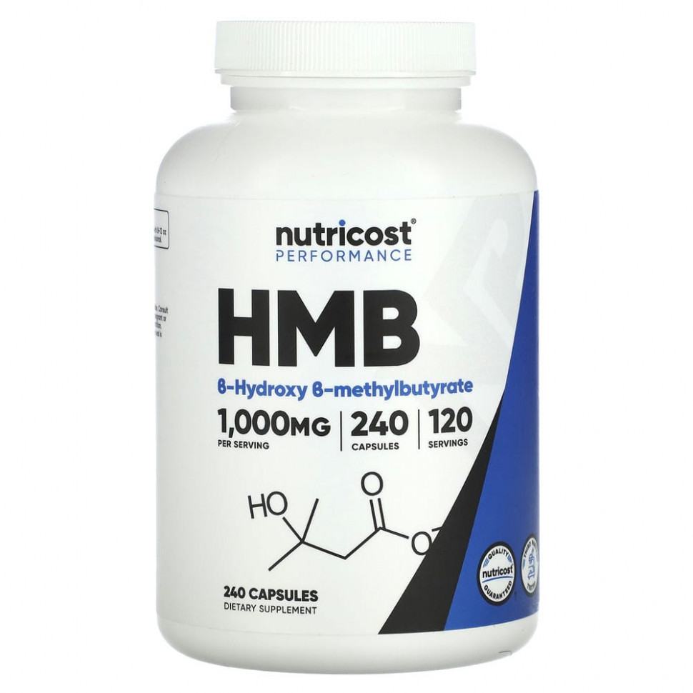 Nutricost, HMB, B--B-, 500 , 240   3910