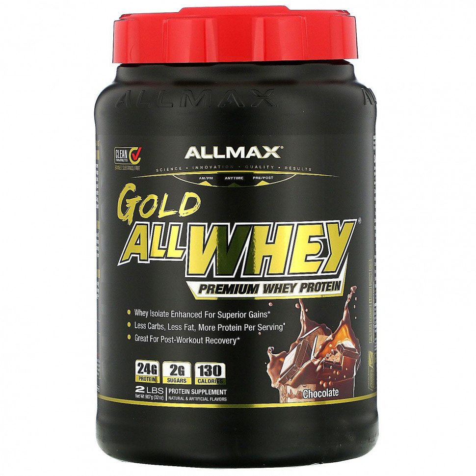 ALLMAX Nutrition, AllWhey Gold, 100 %   +    -,   , 907  (2 )  6550