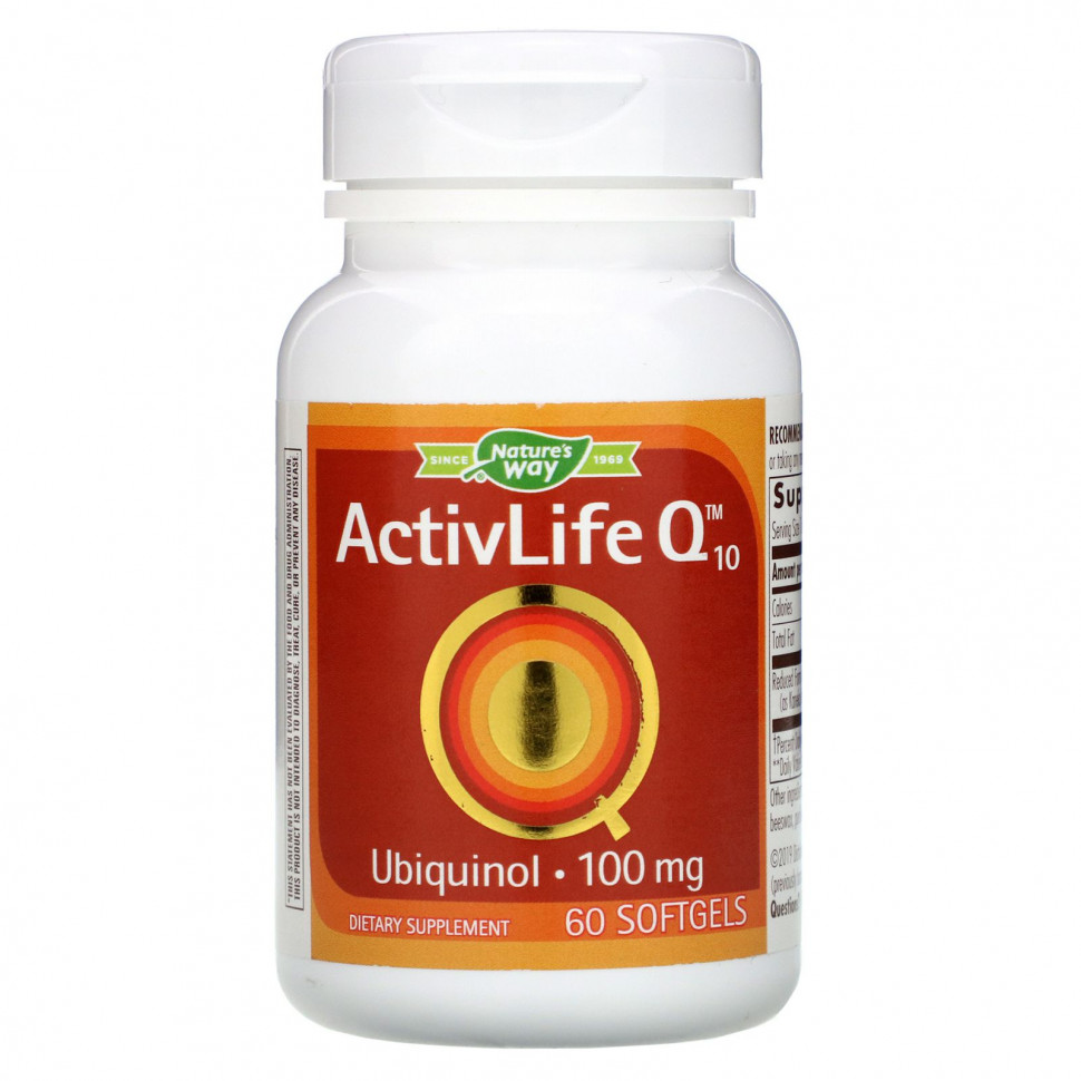  IHerb () Nature's Way, ActivLife  Q10, 100 , 60 , ,    9100 