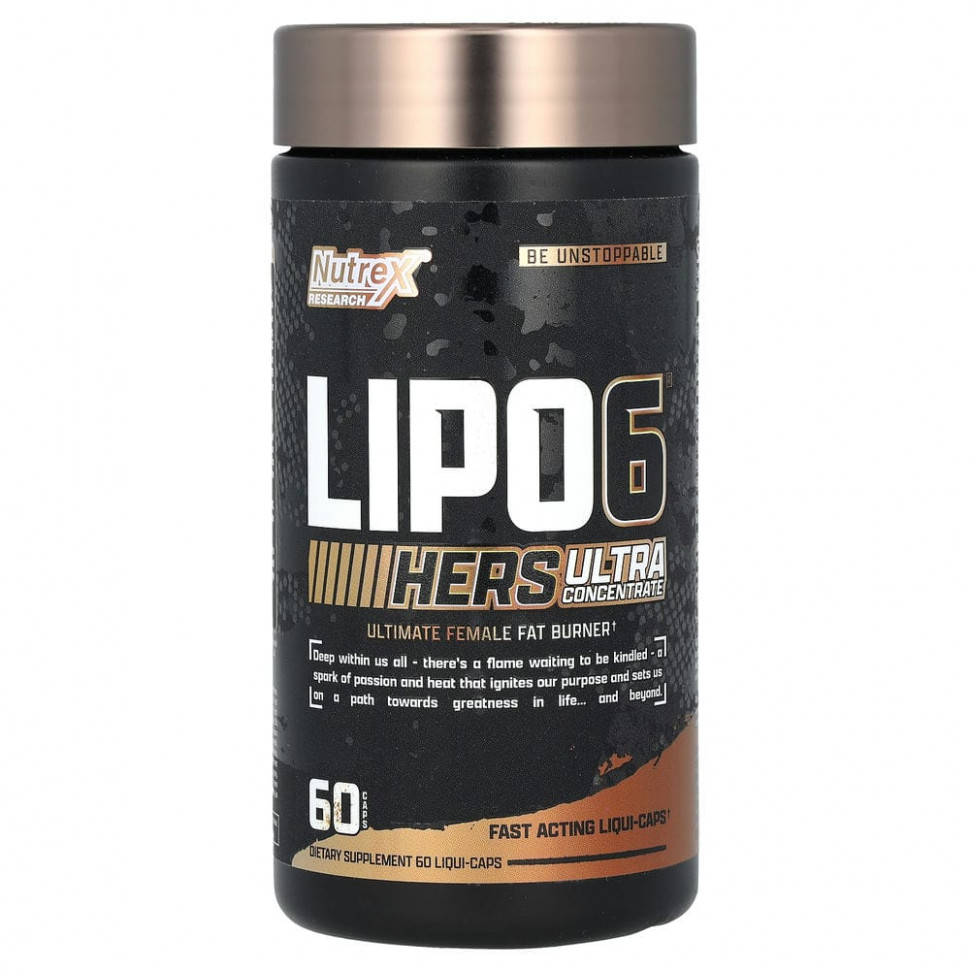 Nutrex Research, LIPO-6 Black  , , 60    5060