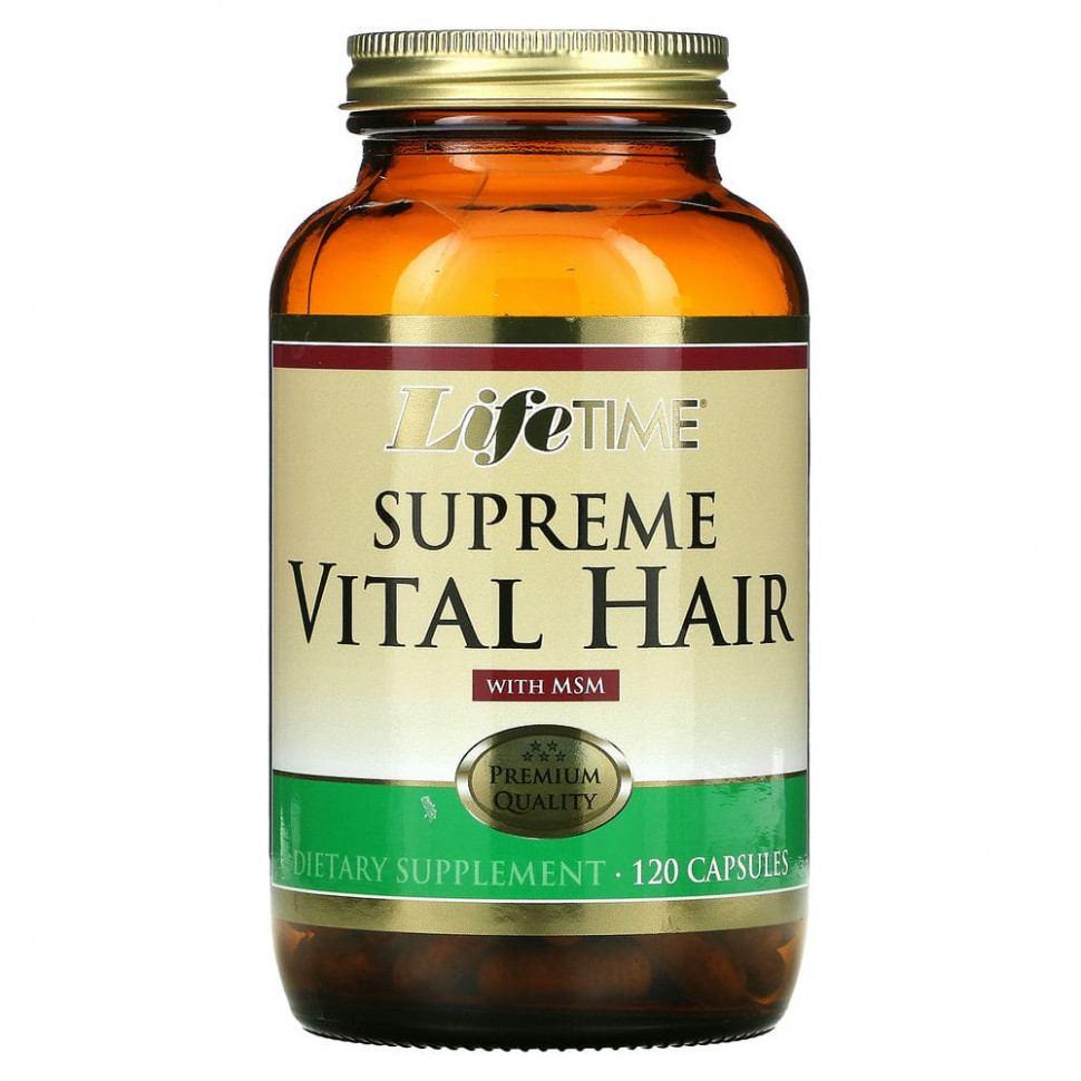  IHerb () LifeTime Vitamins, Supreme Vital Hair  MSM, 120 , ,    3020 