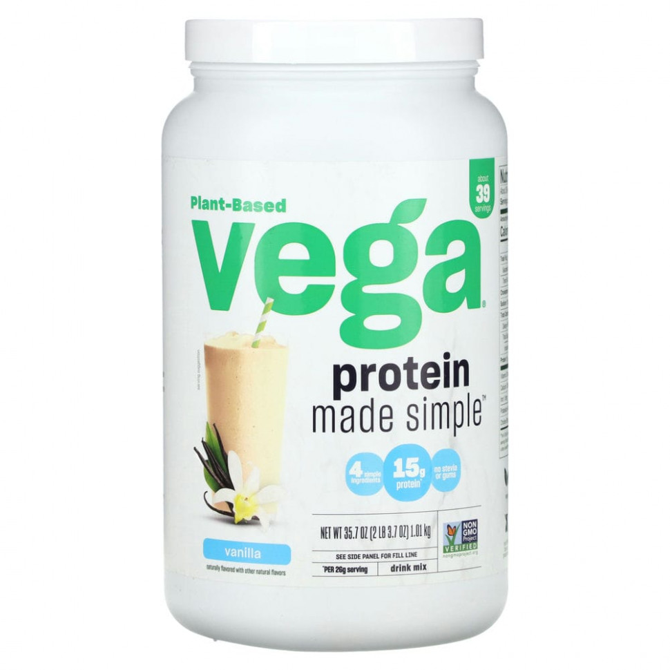 IHerb () Vega,   , Protein Made Simple, , 2  (3,7 ), ,    11450 