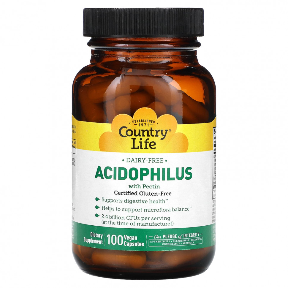 Country Life, Acidophilus  , 100    2350