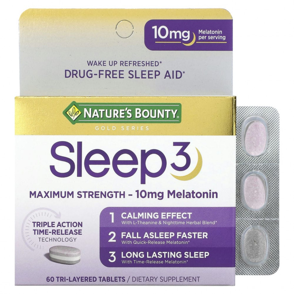 Nature's Bounty, Sleep 3,      ,   , 60    4800