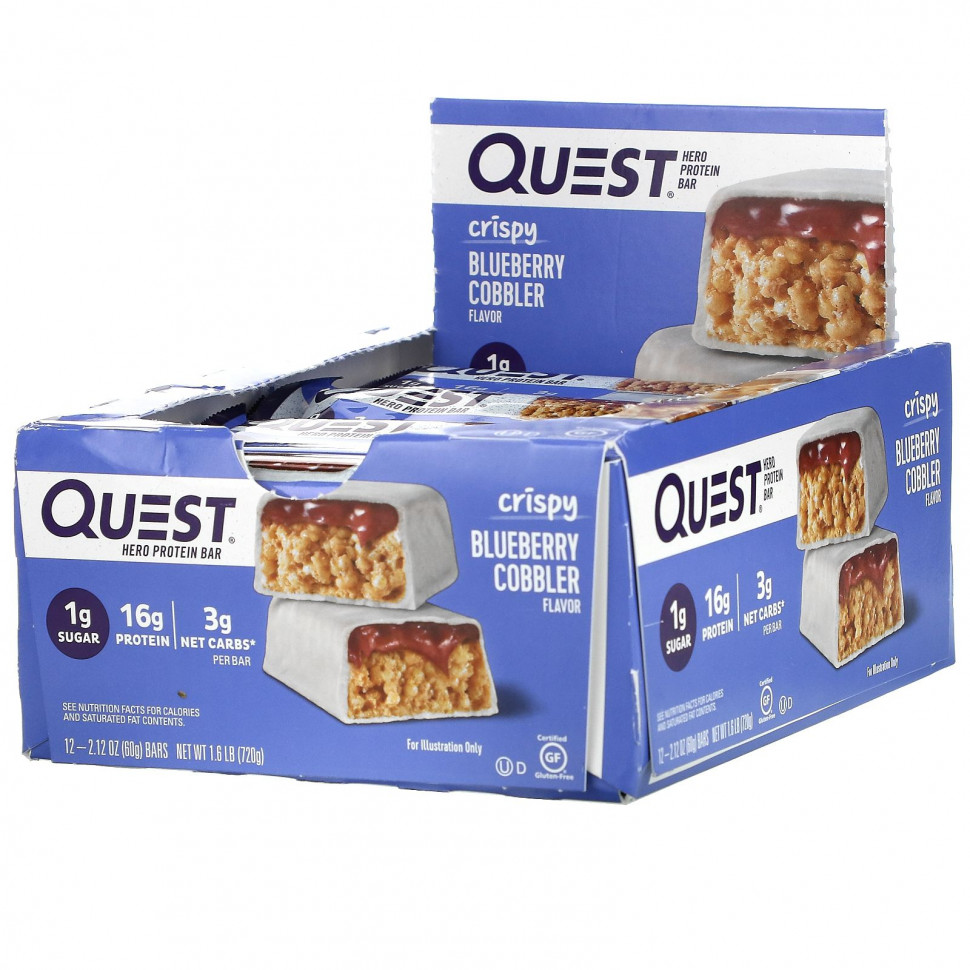 Quest Nutrition, Hero Protein Bar,   , 12 , 2,12  (60 )  7220