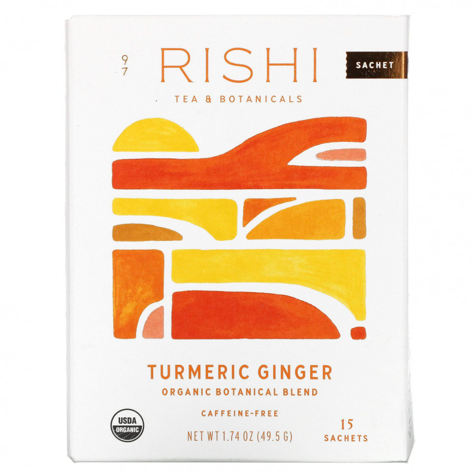  IHerb () Rishi Tea,   ,   ,  , 15 , 49,5  (1,74 ), ,    2080 