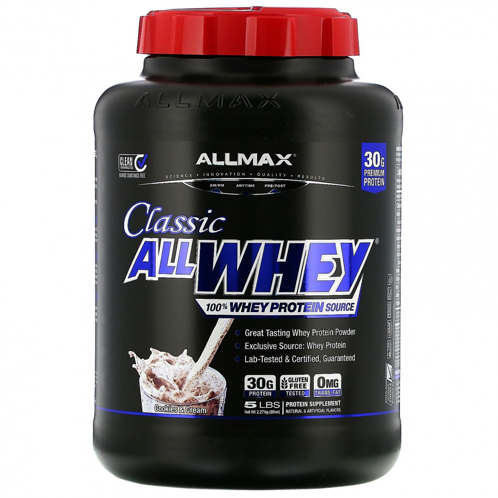 ALLMAX Nutrition, AllWhey Classic, 100%  ,   , 5  (2,27 )  12240