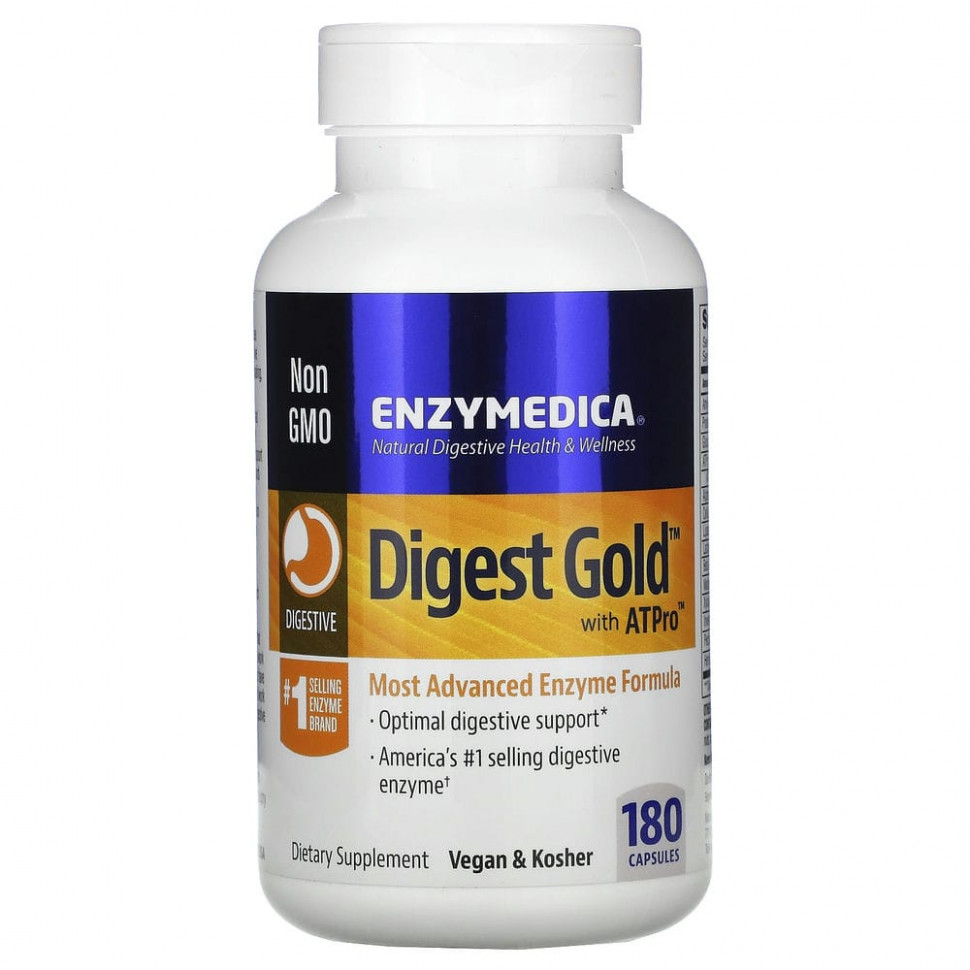 Enzymedica, Digest Gold  ATPro, 180   12470