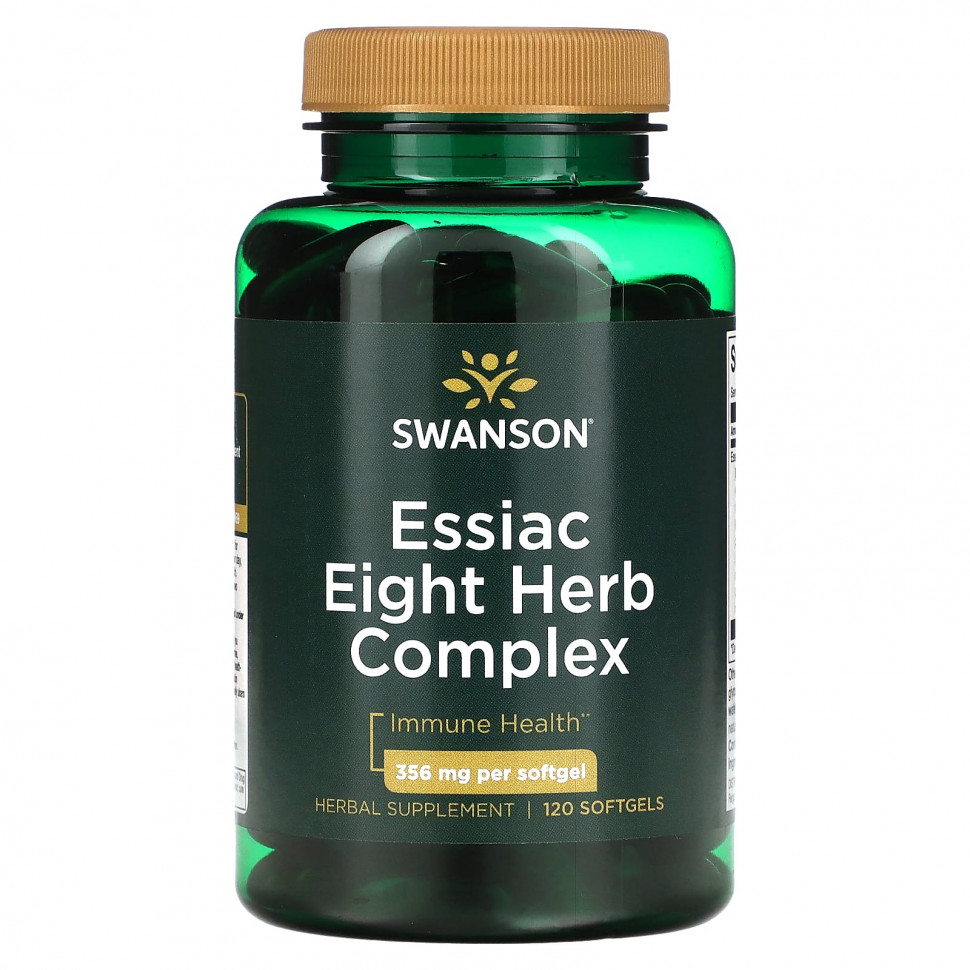 Swanson, Essiac Eight Herb Complex, 356 , 120    4940