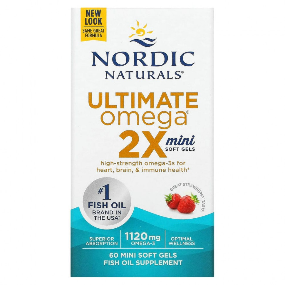 Nordic Naturals, Ultimate Omega 2X,   , 560 , 60 -  5430