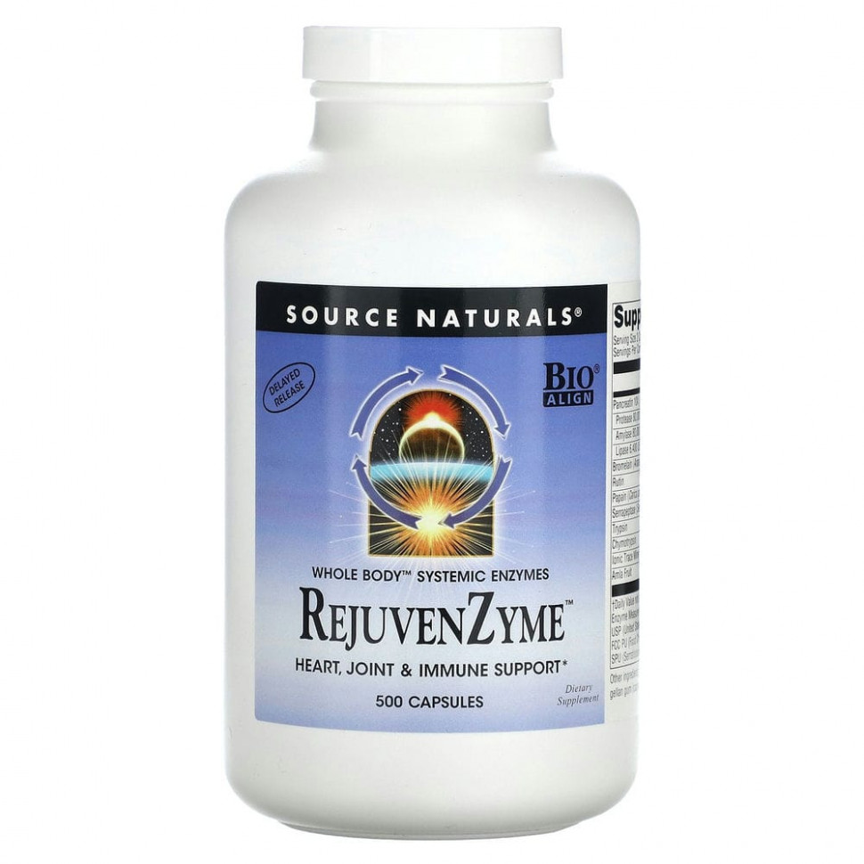 Source Naturals, RejuvenZyme`` 500   23030