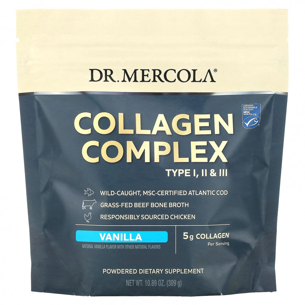 Dr. Mercola, Collagen Complex Type l, ll & lll, , 5 , 309  (10,89 )  10410