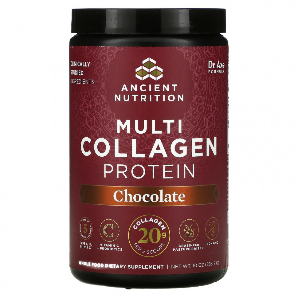 Dr. Axe / Ancient Nutrition, Multi Collagen Protein, , 10  (283,2 )  5100