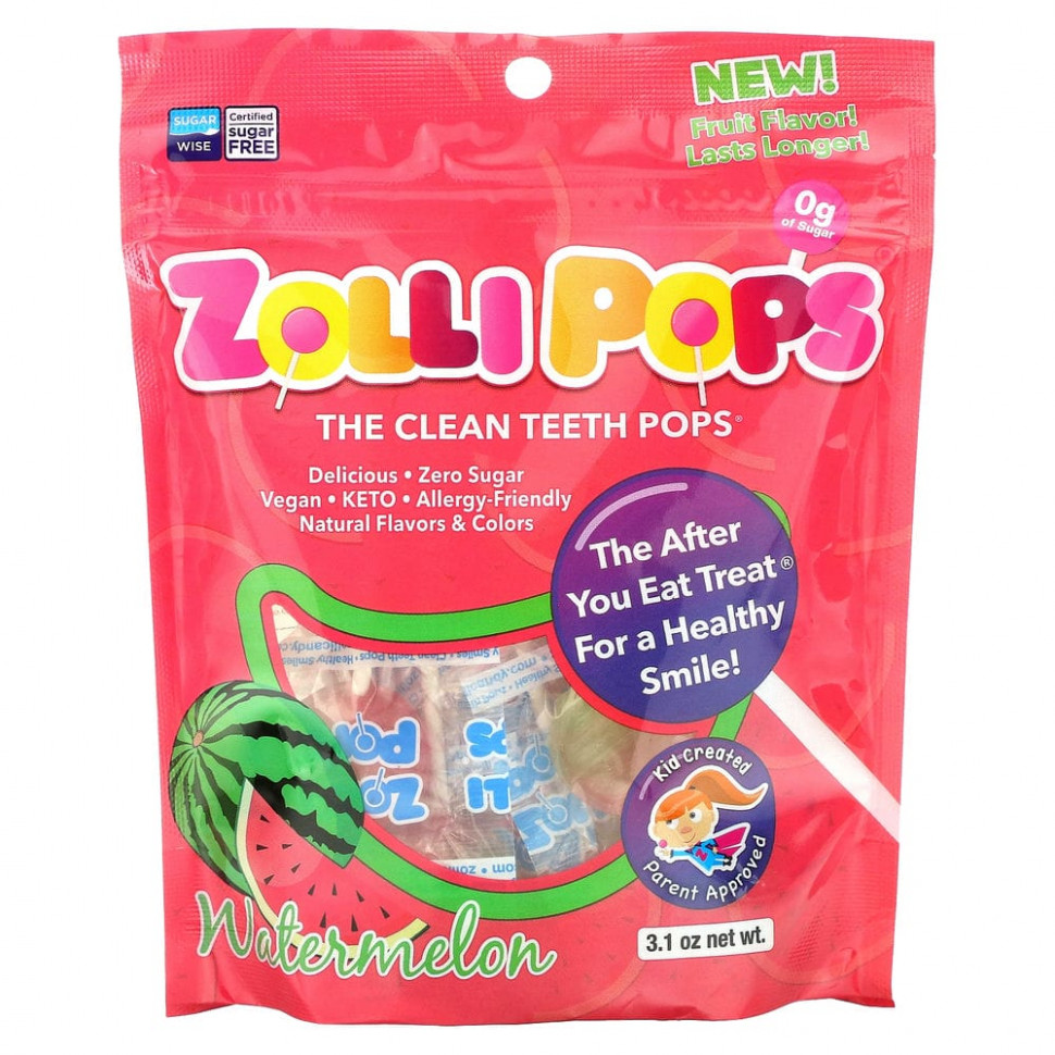 Zollipops, The Clean Teeth Pops, , 3,1   1090