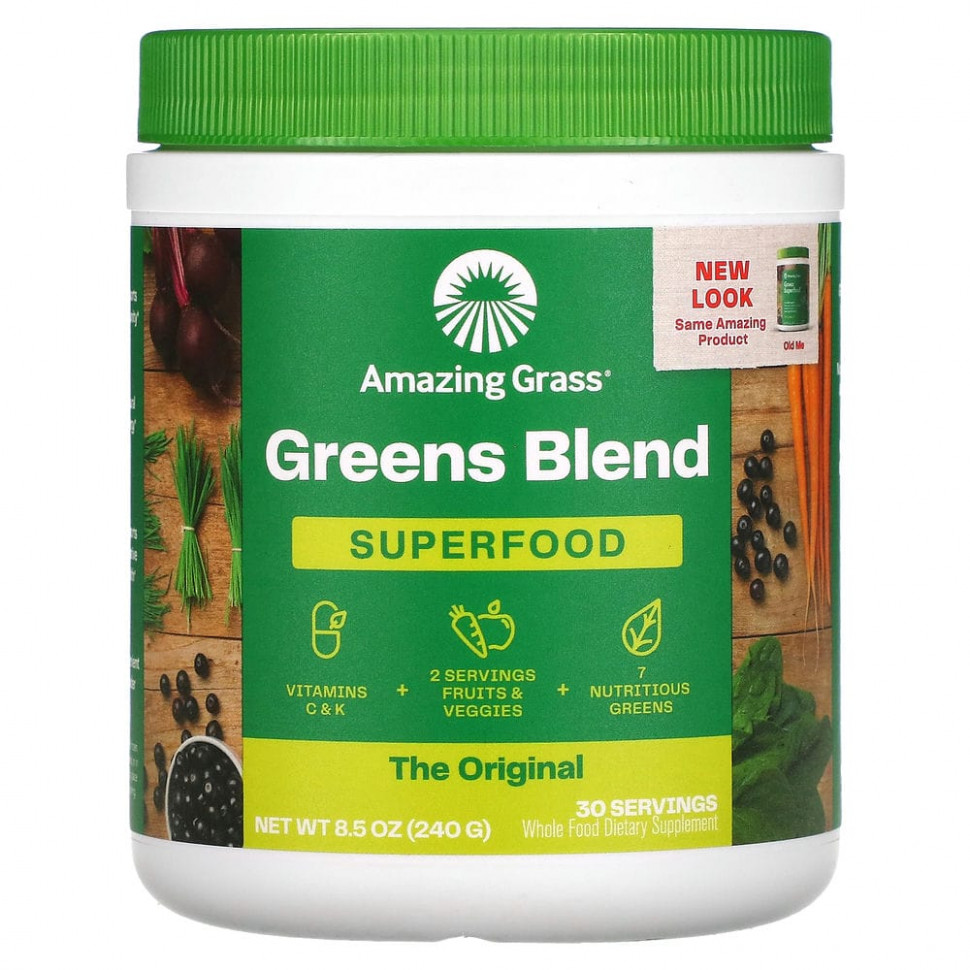 Amazing Grass, Green Superfood, The Original, 240  (8,5 )  5820