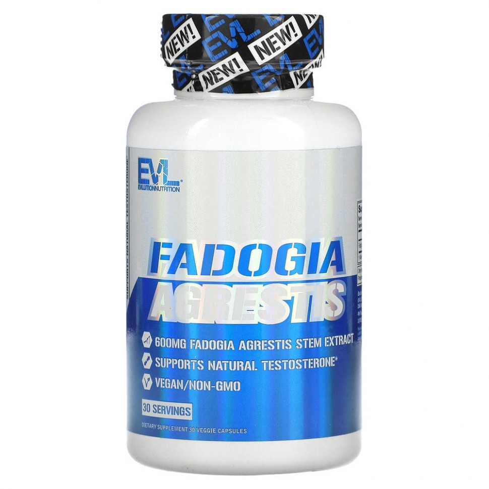 EVLution Nutrition, Fadogia Agrestis, 30    2300