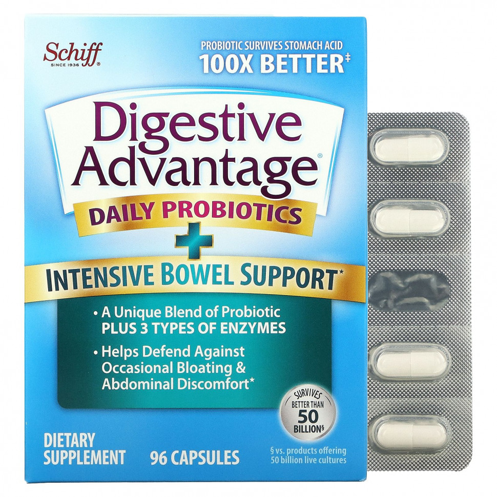 Schiff, Digestive Advantage,    ,    , 96   5410