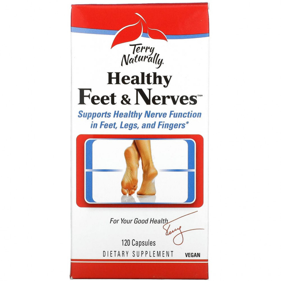 Terry Naturally, Terry Naturally, Healthy Feet & Nerves,    , 120   6240