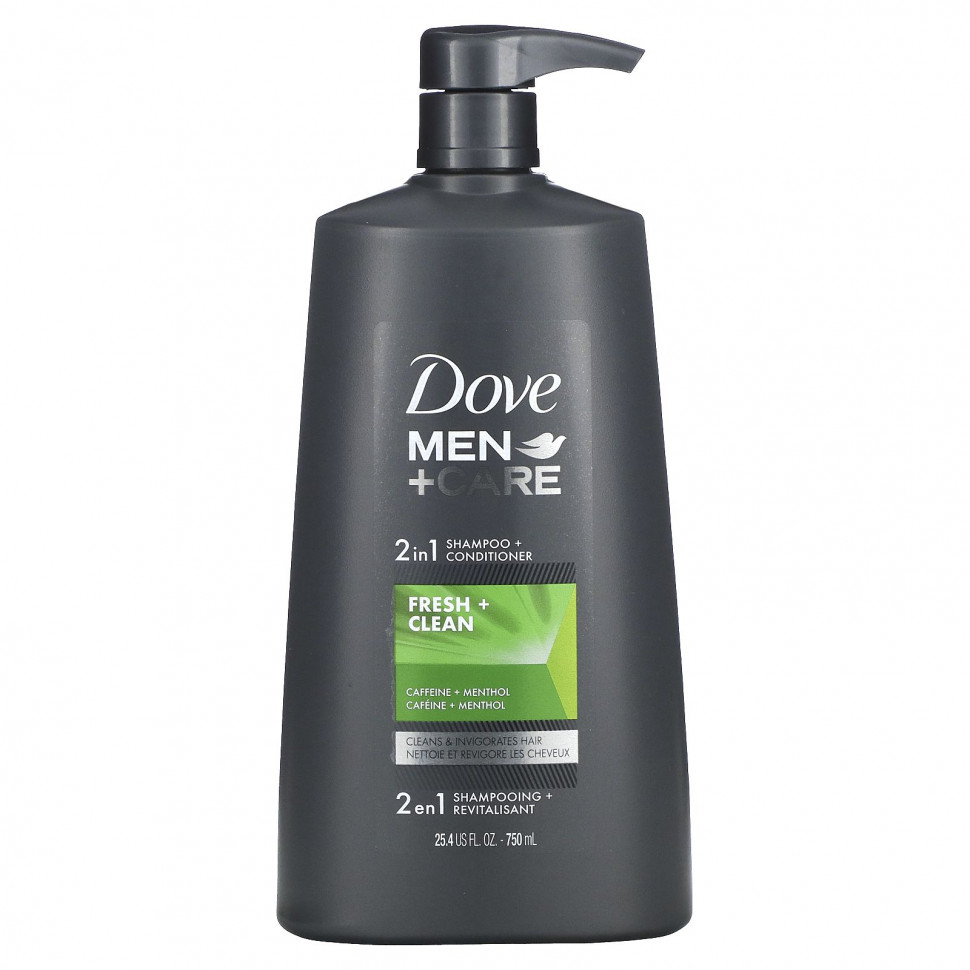 Dove, Men + Care,    2  1, Fresh & Clean, 750  (25,4 . )  3180