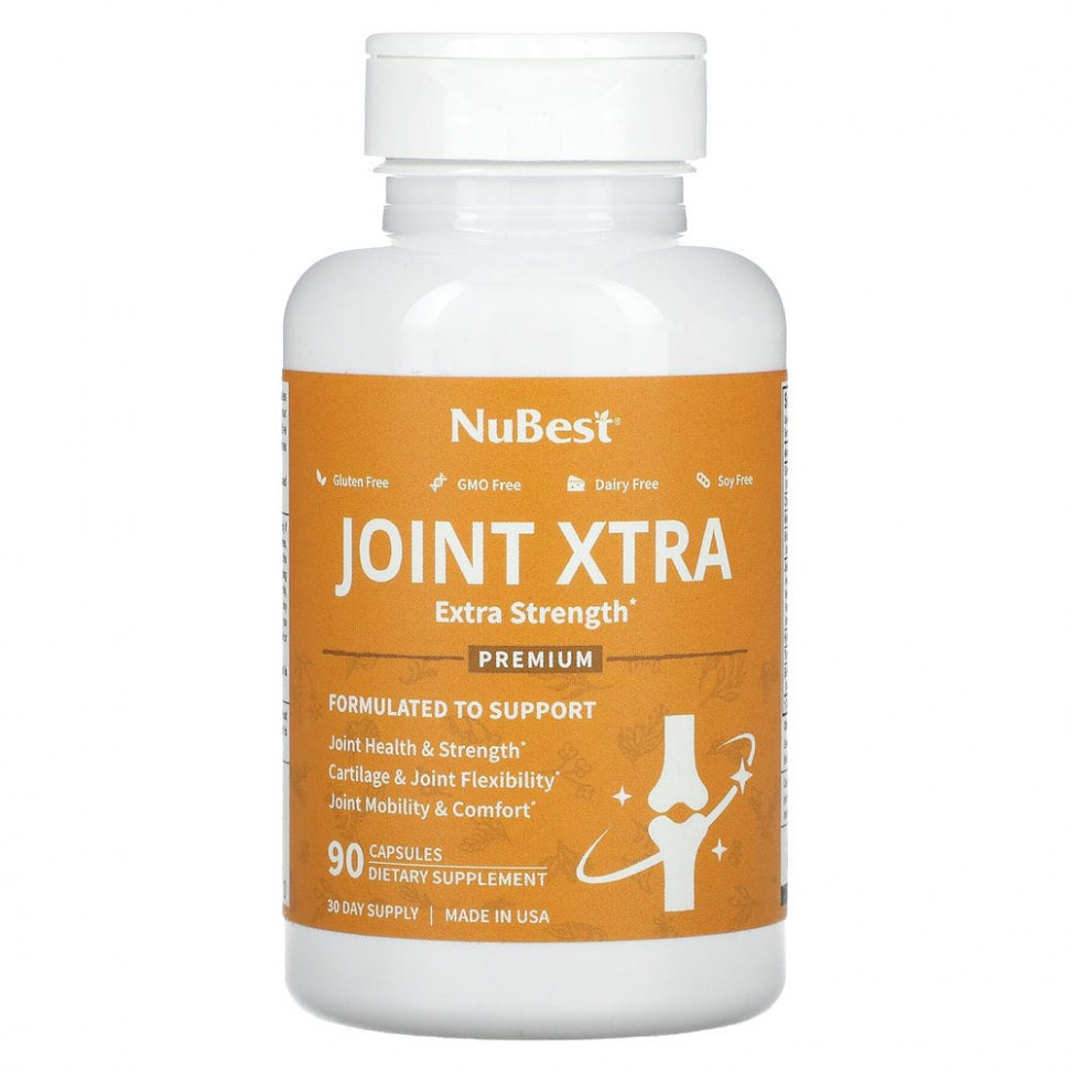 NuBest, Joint Xtra, Extra Strength, 90   4760