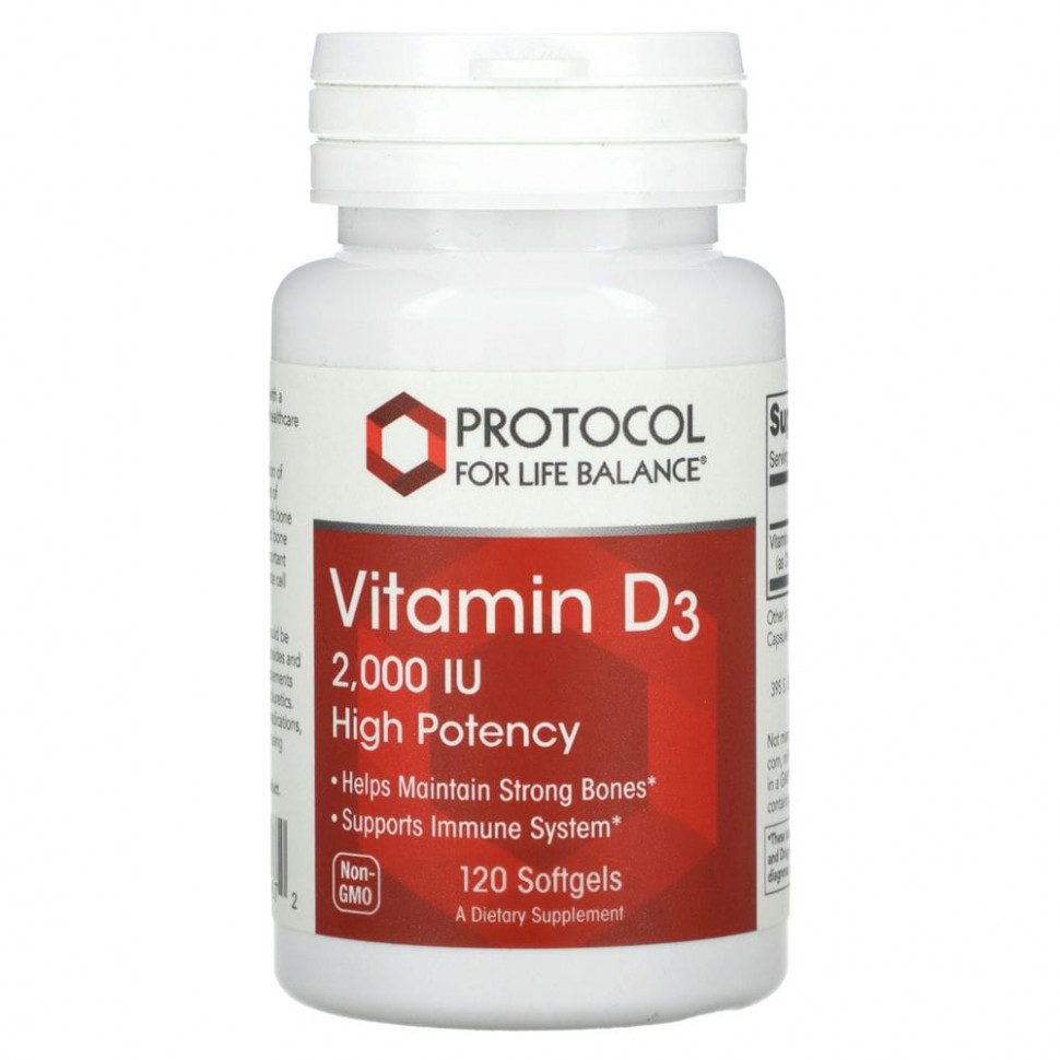  IHerb () Protocol for Life Balance,  D3,  , 2000 , 120  , ,    1160 