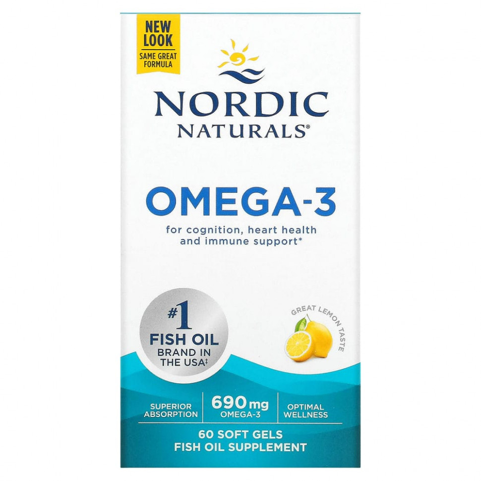 Nordic Naturals, -3,   , 345 , 60   3180