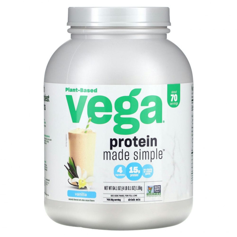 Vega, Plant-Based Protein Made Simple, , 4  (0,1 )  17610