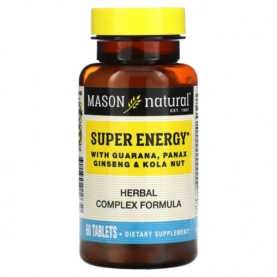 Mason Natural, Super Energy  ,    , 60   1940