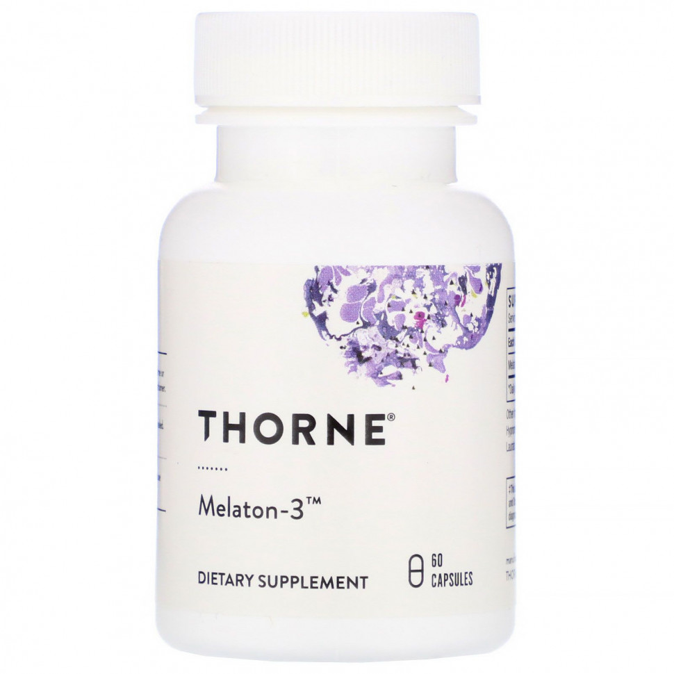 Thorne Research, Melaton-3, 60   2280