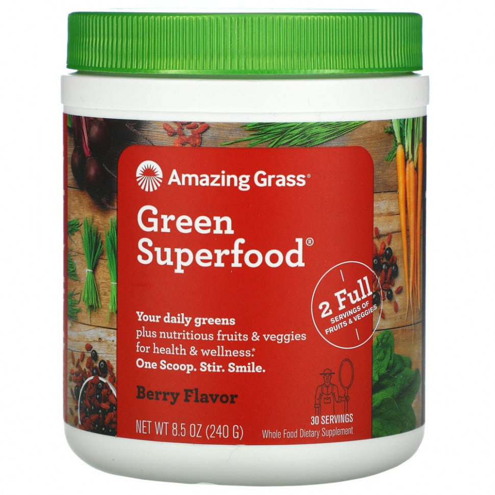 Amazing Grass, Green Superfood, , 240  (8,5 )  5820