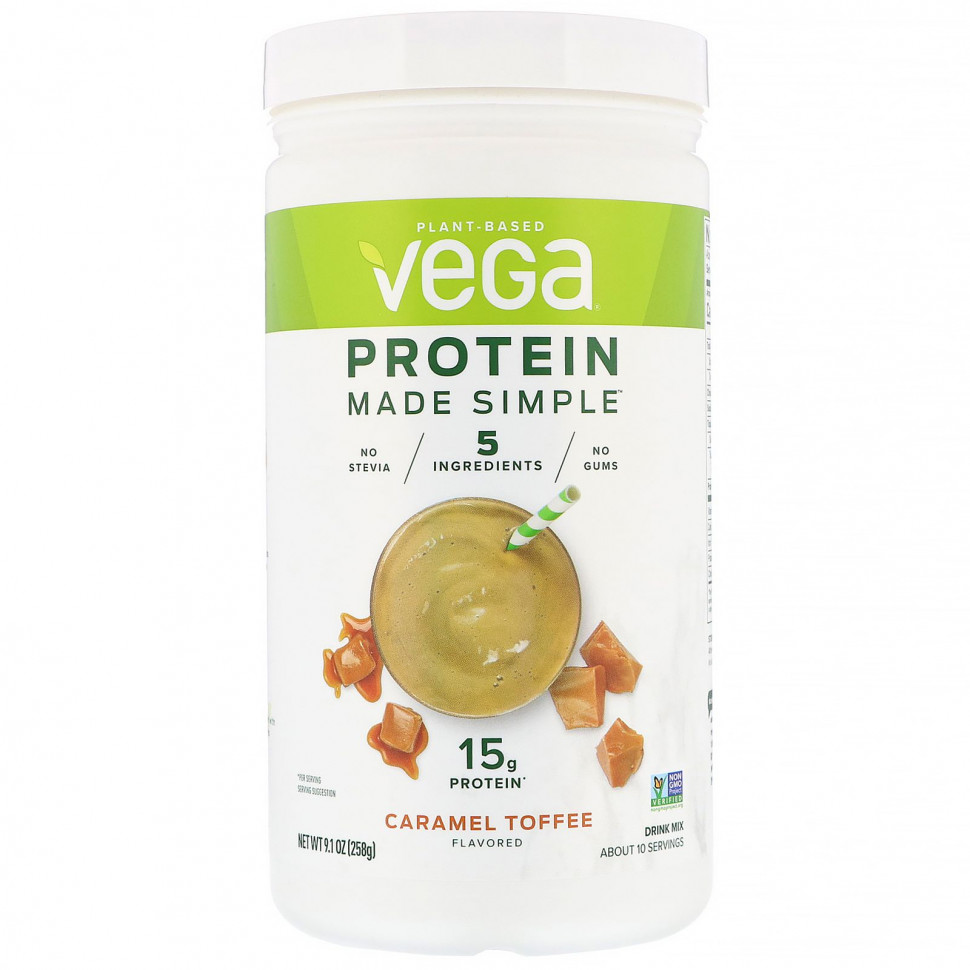  IHerb () Vega, Protein Made Simple, ,  , 258  (9,1 ), ,    3580 