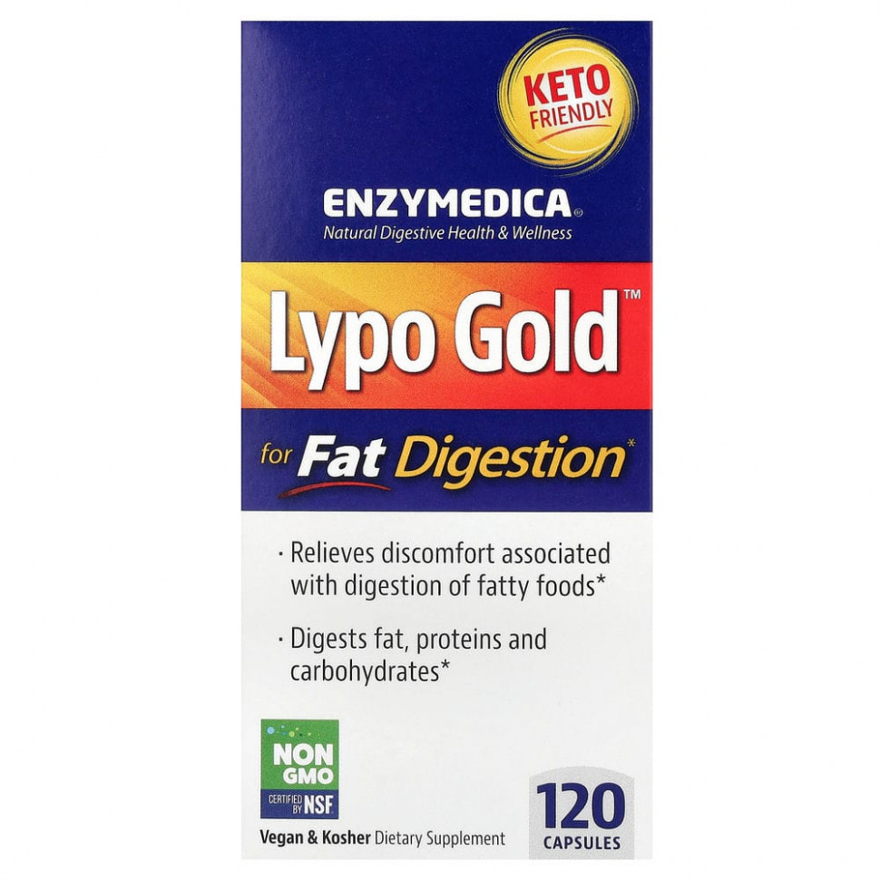 Enzymedica, Lypo Gold,    , 120   6470