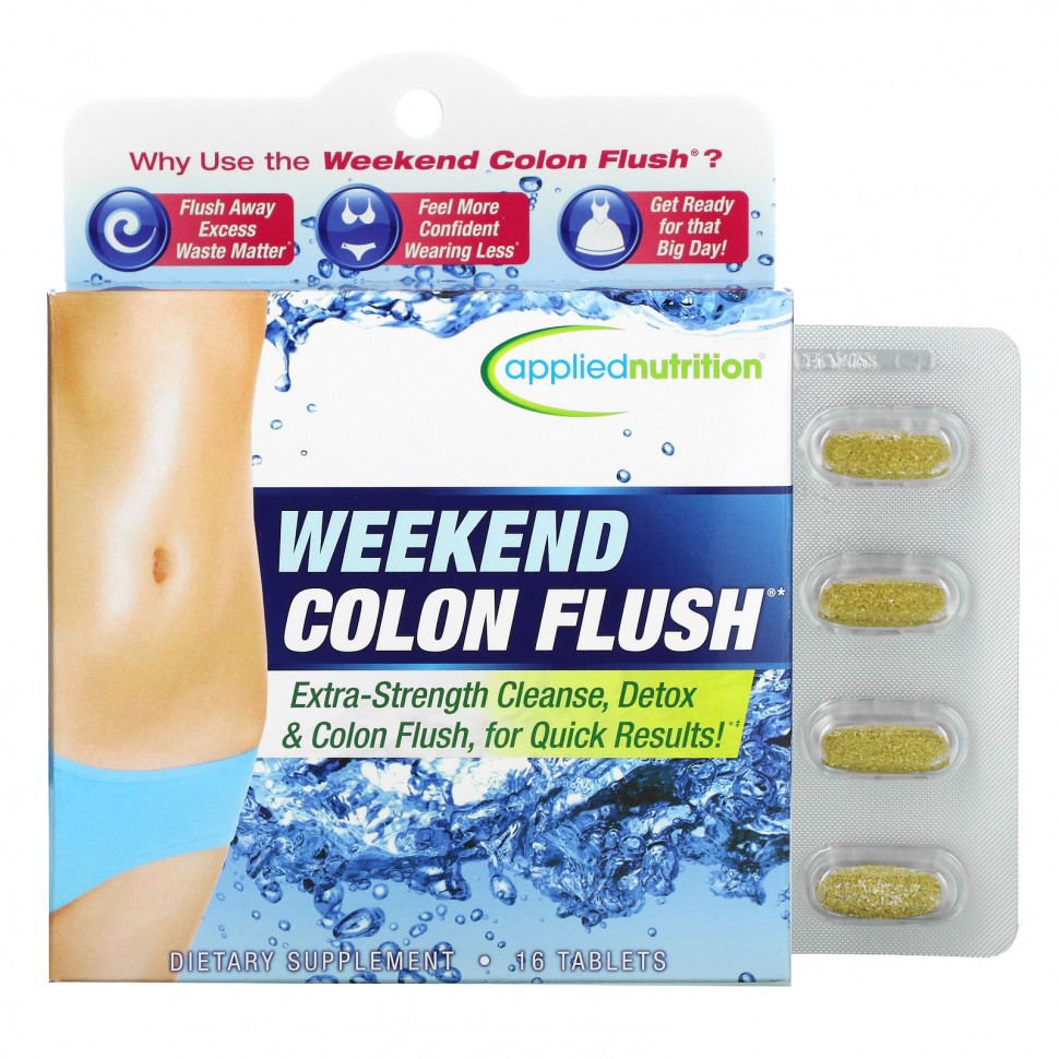 appliednutrition, Weekend Colon Flush, 16   1800