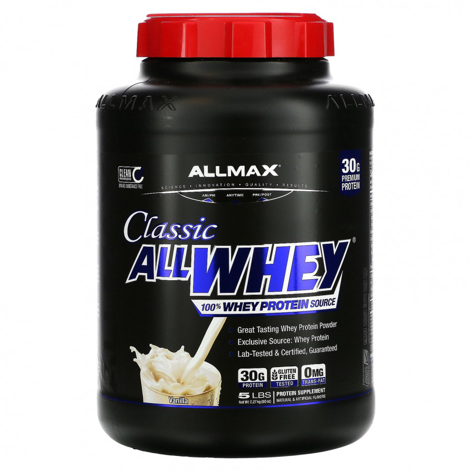 ALLMAX Nutrition, AllWhey Classic, 100%-  ,  , 5  (2,27 )  12240