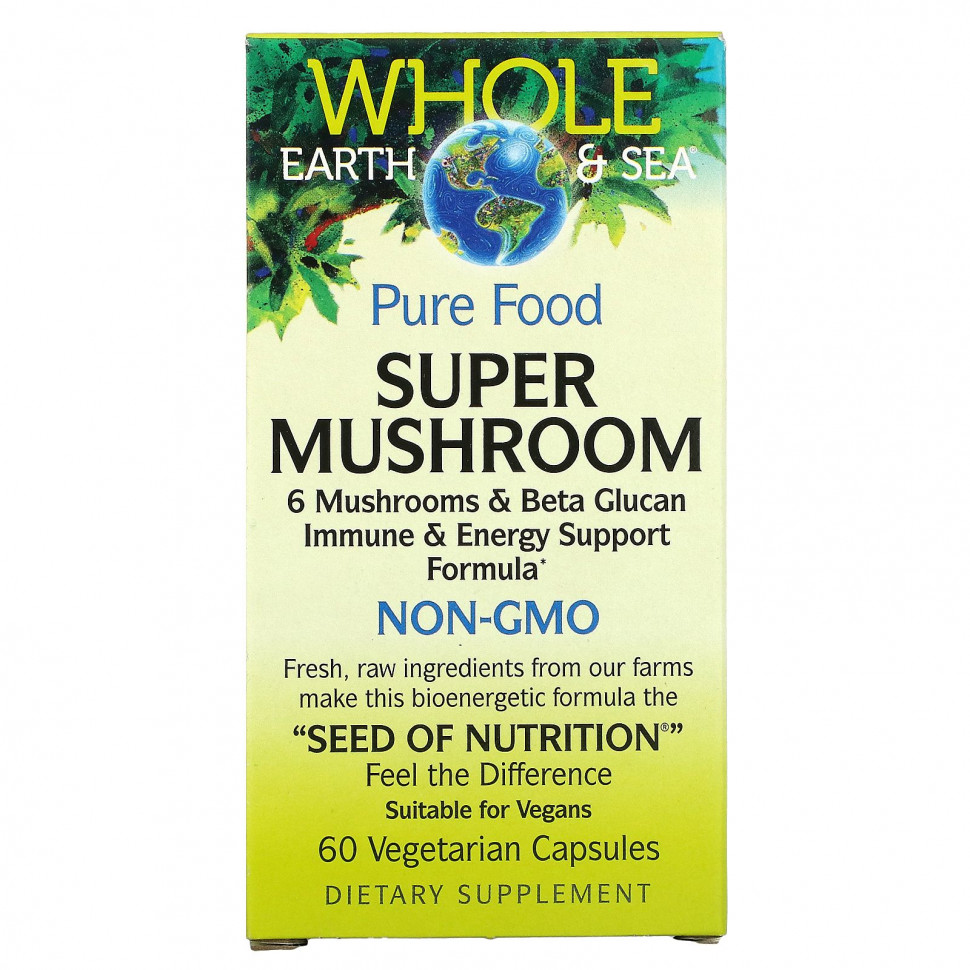 Natural Factors, Whole Earth & Sea,  , 60    7220