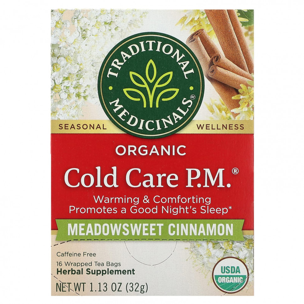 Traditional Medicinals, Organic Cold Care PM, , ,  , 16    , 32  (1,13 )   1150