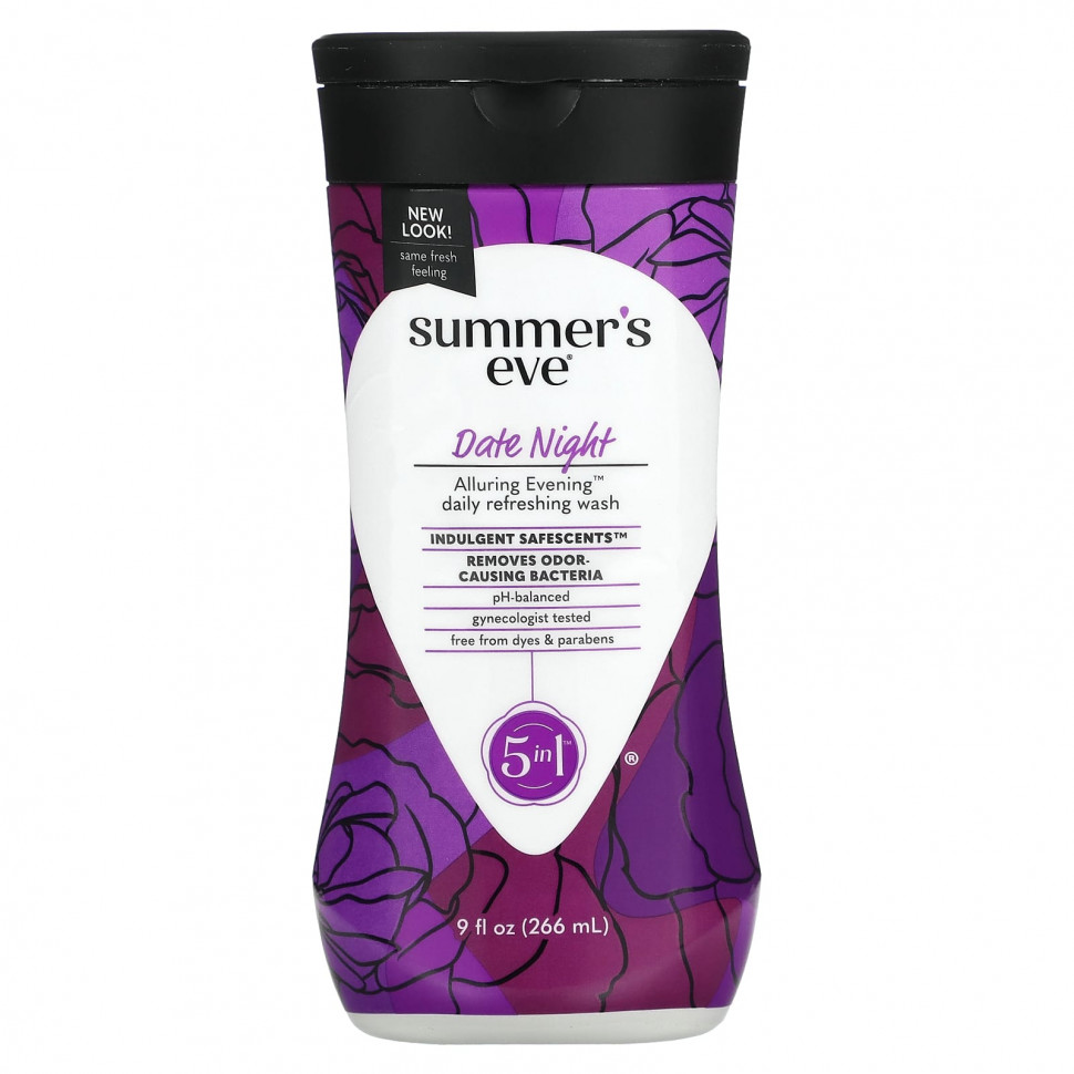 Summer's Eve, Alluring Evening Daily Refreshing Wash, Date Night, 266  (9 . )  1310