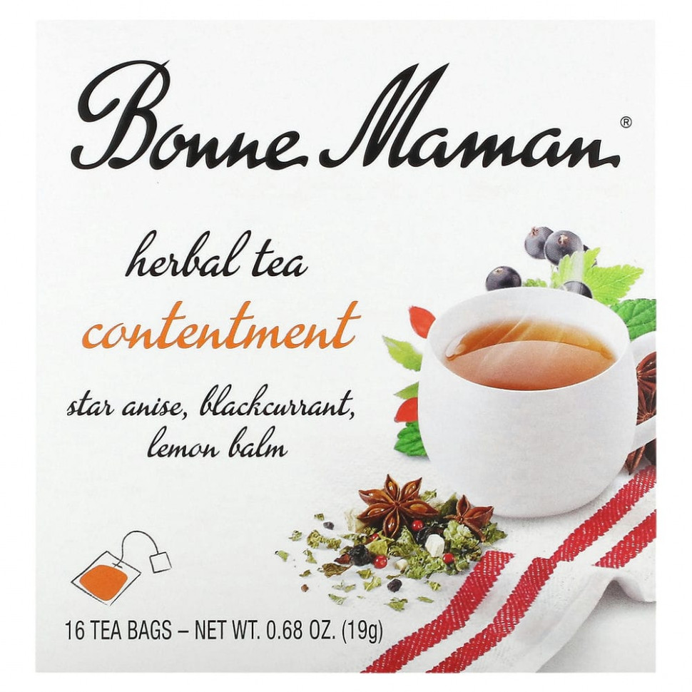 Bonne Maman, Herbal Tea, Contentment,  , 16    1,2  (0,04 )  1440