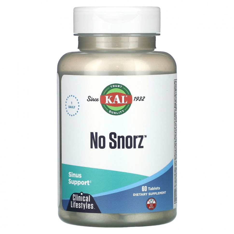 KAL, No Snorz, 60   1830