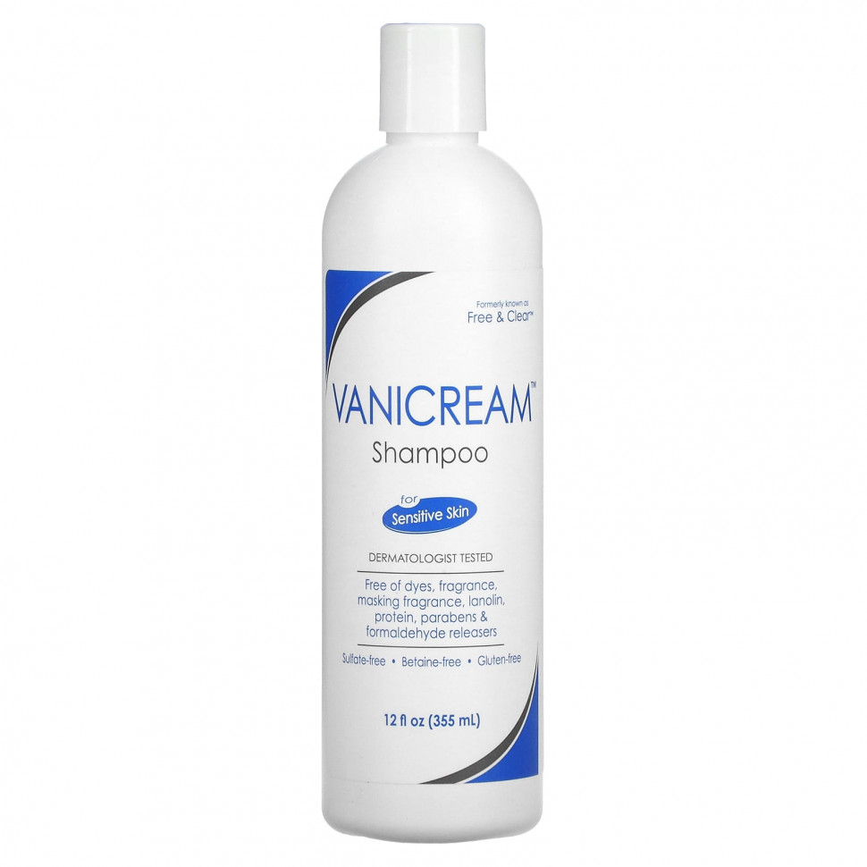 Vanicream, Shampoo For Sensitive Skin, 12 fl oz (355 ml)  3030