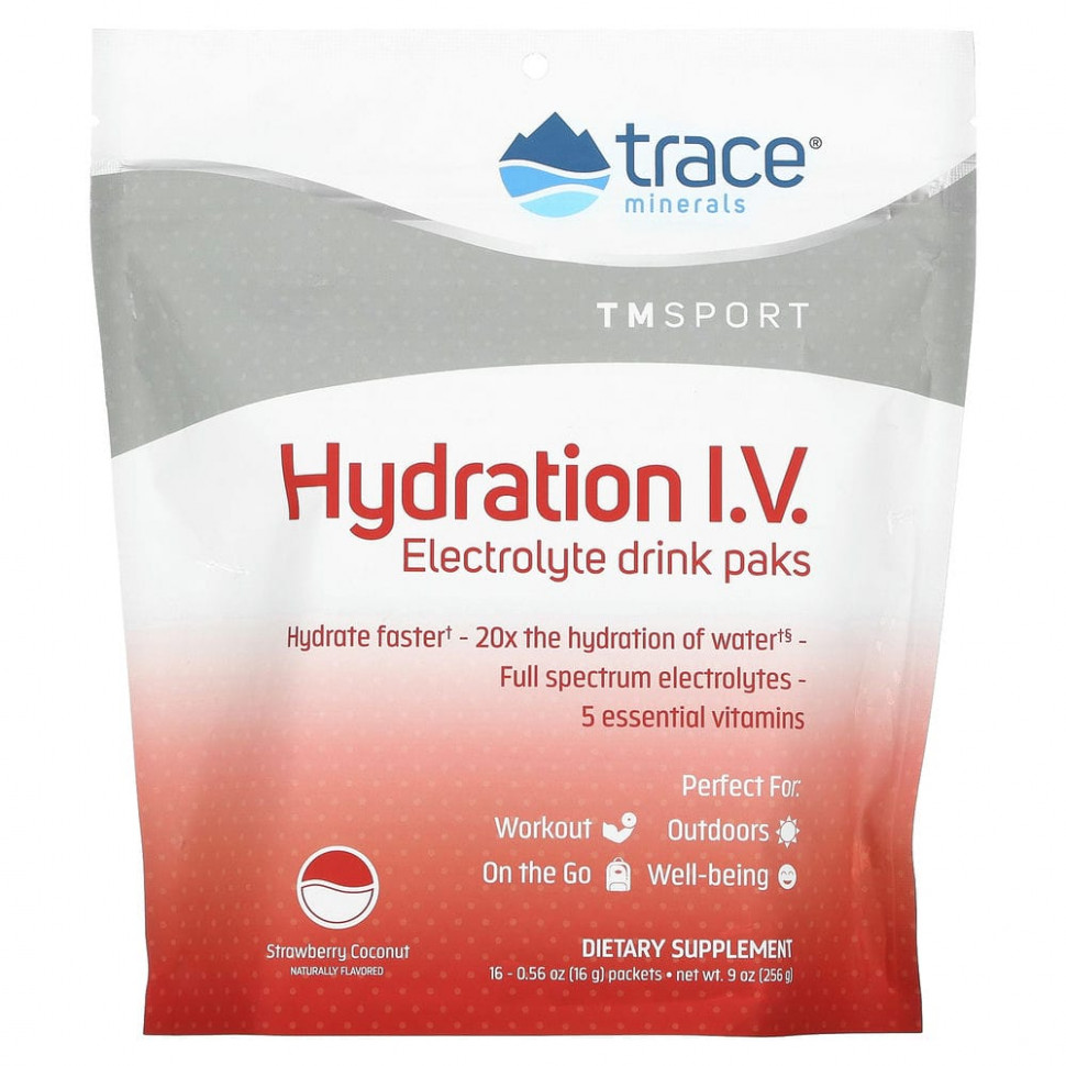 Trace Minerals , TM Sport, Hydration IV,    ,   , 16   16  (0,56 )  4640