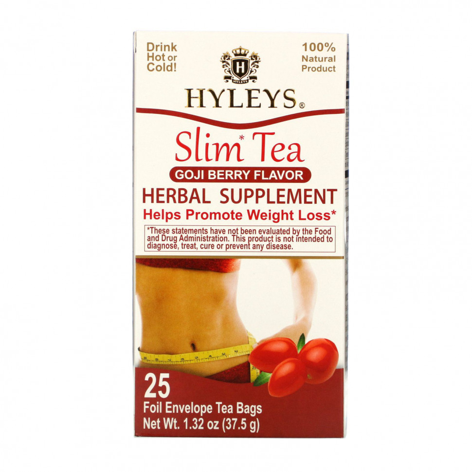 Hyleys Tea, Slim Tea,  , 25     , 1,32  (37,5 )  1510