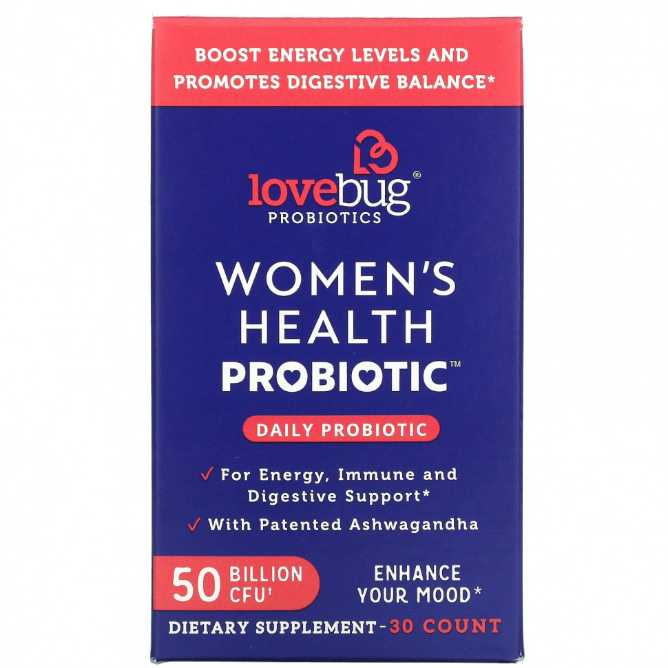 LoveBug Probiotics,    ,  , 50  , 30 .  4610