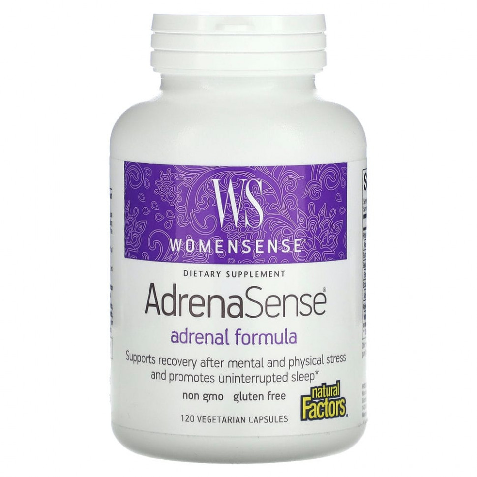 Natural Factors, WomenSense, AdrenaSense,   , 120    4950